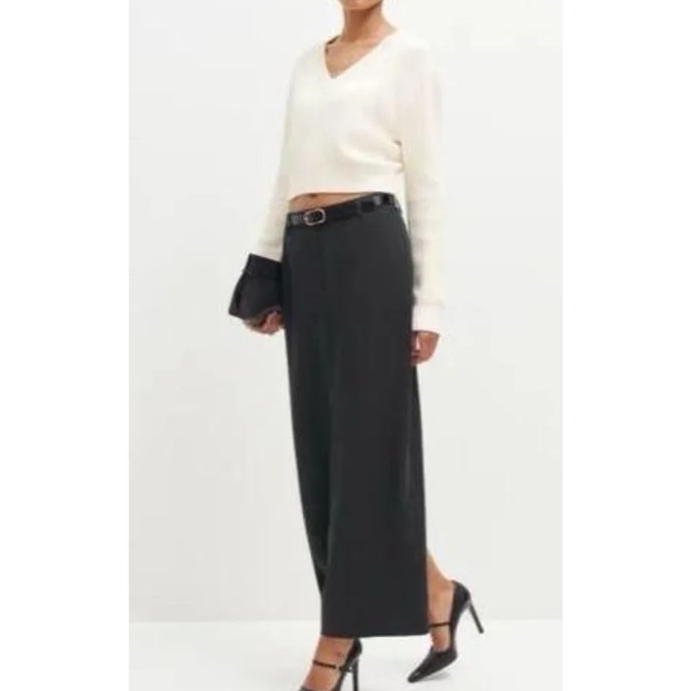 Reformation Cairo Maxi Skirt in Black